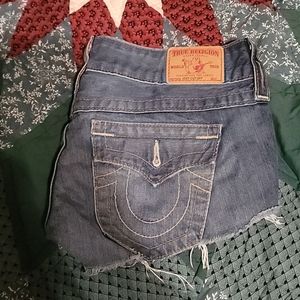 True religion shorts